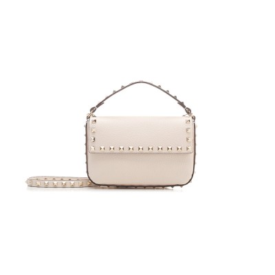 VALENTINO GARAVANI ROCKSTUD LEATHER BAG VW0P0W07VSH (19*12*3cm)